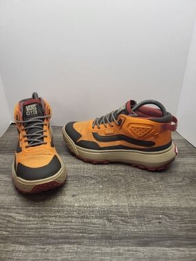 VANS MTE Crosspath Mid Shoes Hiking Trail Orange Mens 6.5 Wms 8